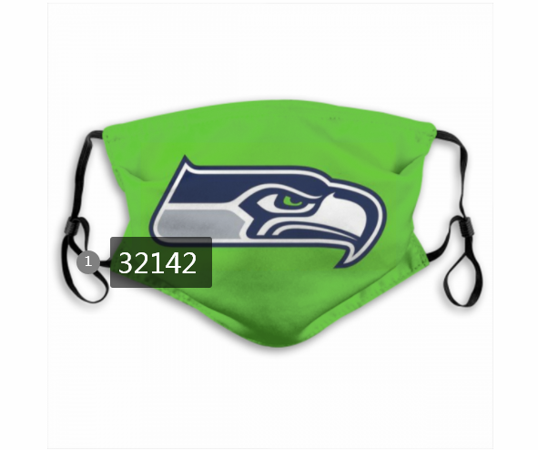 NFL 2020 Seattle Seahawks #27 Dust mask with filter-0
